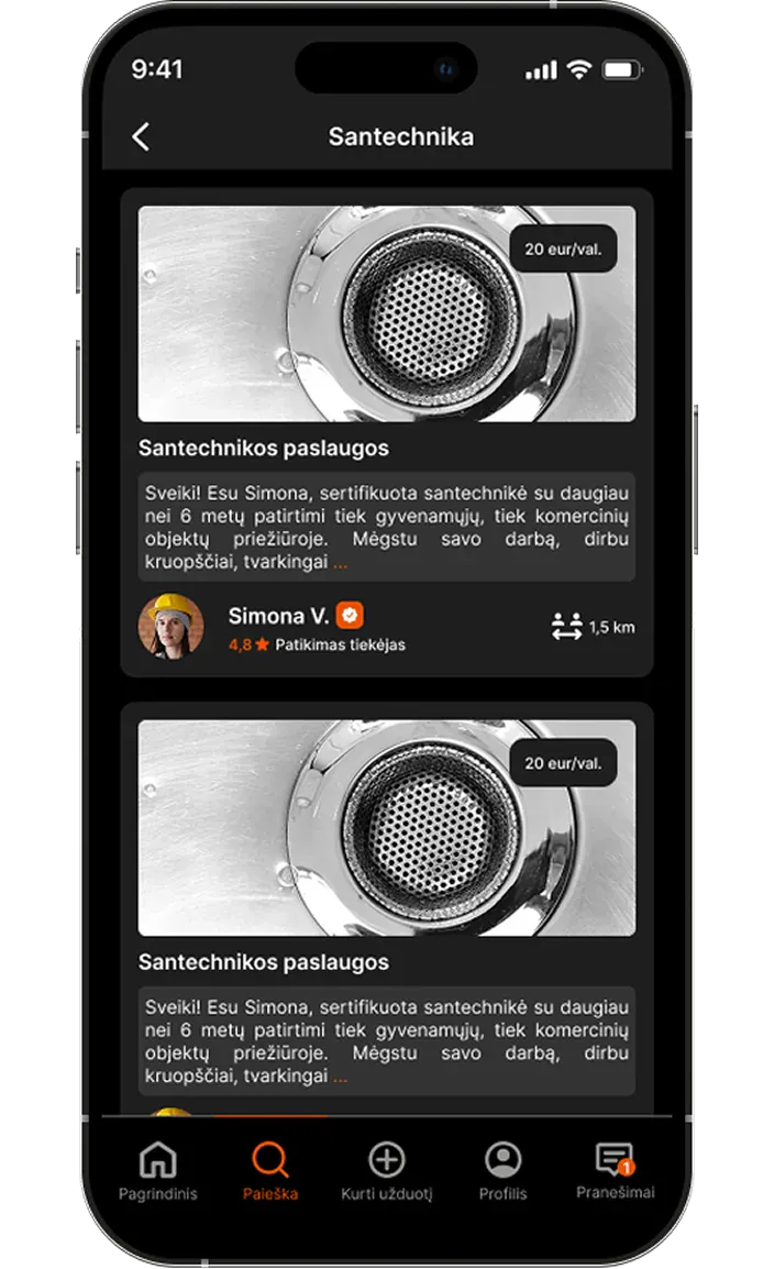 Blumu paieška santechnikos kategorijoje